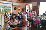 Beim Mittagessen in Parndorf; © Josef Eminger