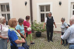 Beginn der Führung durch das Schloss; © Josef Eminger