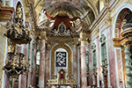 Hochbarocker Innenraum der Jesuitenkirche; © Fam. Sulzgruber