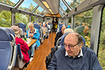 Fahrt mit dem Panoramawagen, Queen Elisabeth; &copy; Josef Eminger