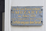 Das Mozart-Wohnhaus in der Milchgasse; &copy; Josef Eminger